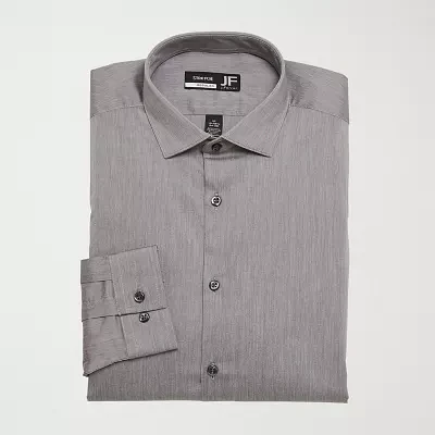 J. Ferrar Ultra Comfort Mens Regular Fit Wrinkle Free Long Sleeve Dress Shirt