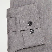 J. Ferrar Ultra Comfort Mens Regular Fit Wrinkle Free Long Sleeve Dress Shirt