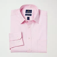 Stafford Advanced Performance Sweat Repel Mens Regular Fit Stretch Fabric Wrinkle Free Long Sleeve Dress Shirt