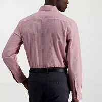 Haggar Smart Wash Mens Classic Fit Long Sleeve Dress Shirt