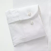 Stafford Big and Tall Coolmax All Season Oxford Mens Button Down Collar Long Sleeve Stretch Fabric Wrinkle Free Dress Shirt