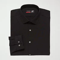 J. Ferrar Mens Big & Tall Stretch Regular Fit Easy Care Fabric Long Sleeve Dress Shirt