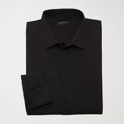 Shaquille O'Neal XLG Mens Big & Tall Regular Fit Stretch Fabric Long Sleeve Dress Shirt