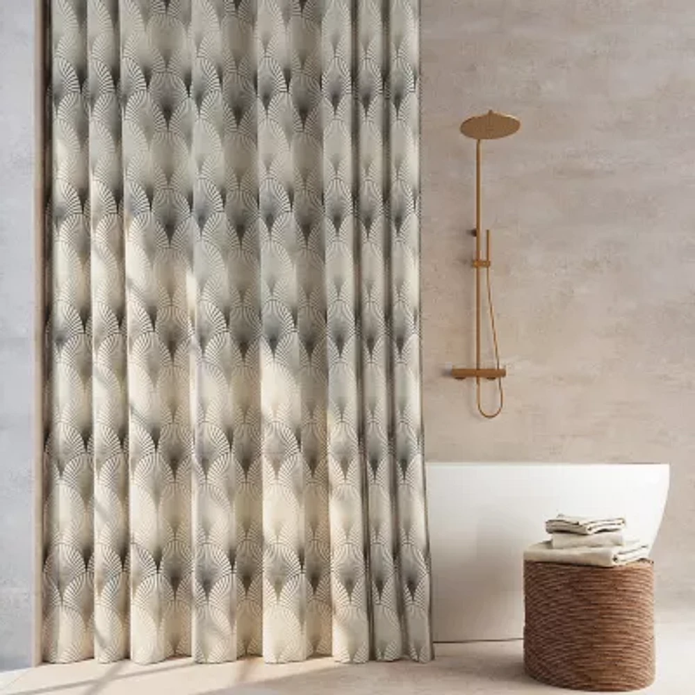 Indigo Road By Egypt Sherrod Izola Art Deco Shower Curtains