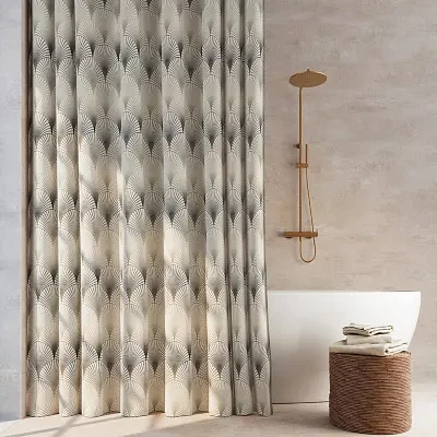 Indigo Road By Egypt Sherrod Izola Art Deco Shower Curtains