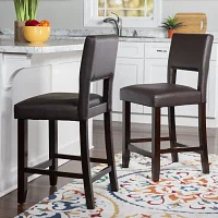 Vega Counter-Height Upholstered Barstool
