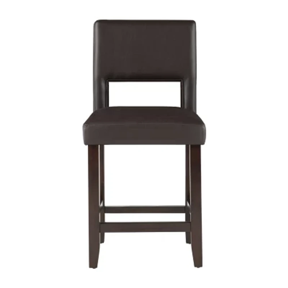 Vega Counter-Height Upholstered Barstool
