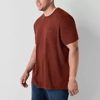 mutual weave Big and Tall Mens Crew Neck Short Sleeve T-Shirt