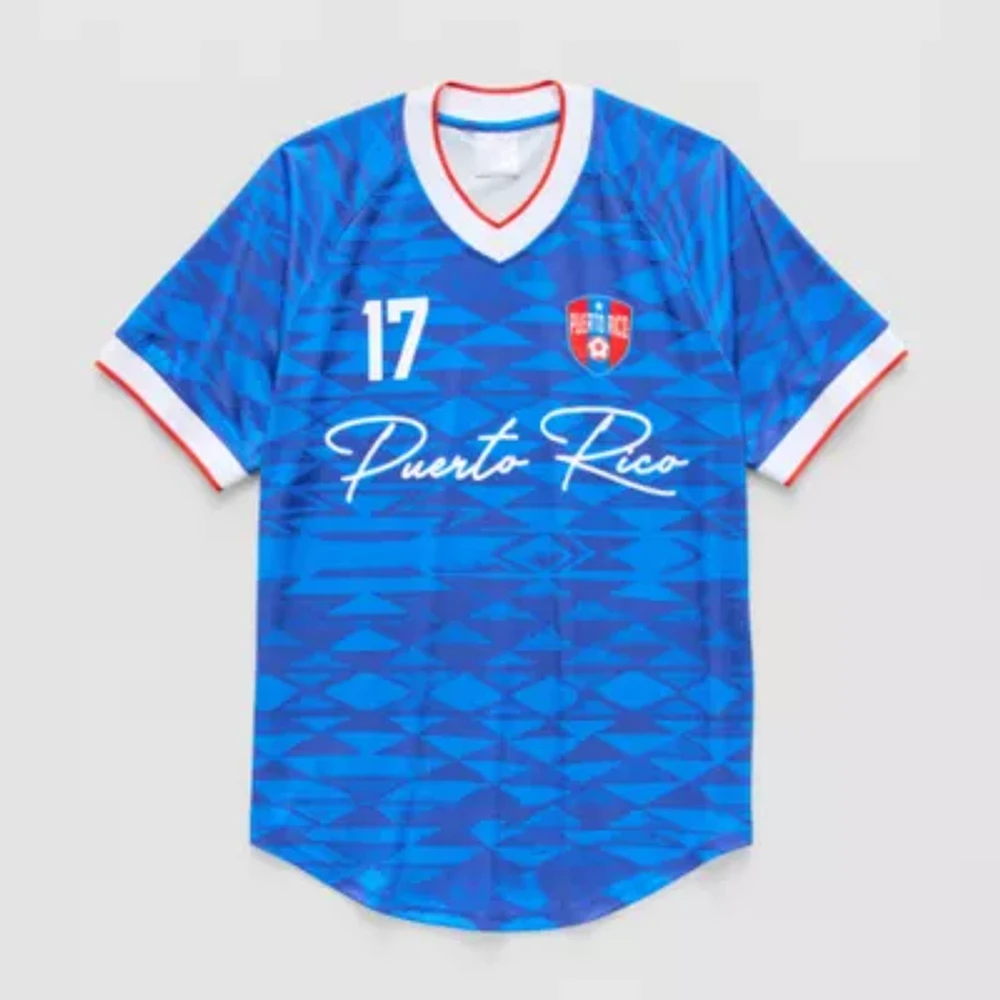 Mens Short Sleeve Puerto Rico Jersey