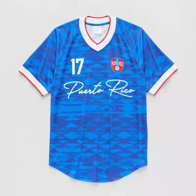 Mens Short Sleeve Puerto Rico Jersey