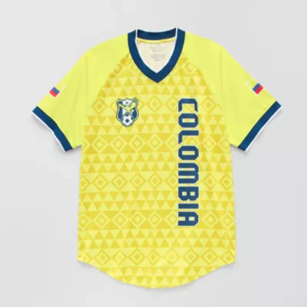 Mens Short Sleeve Colombia Jersey