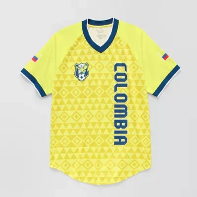 Mens Short Sleeve Colombia Jersey