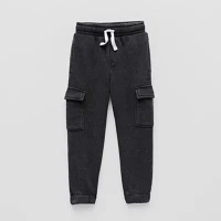 Grayson Little Toddler Boys Drawstring Waist Slim Fleece Jogger Pant
