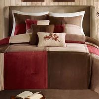 Madison Park Maddox 7-pc. Faux Suede Comforter Set