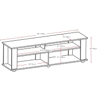 Bakersfield 59" Wood TV Stand