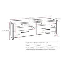 Fernbrook 59" Wood TV Stand