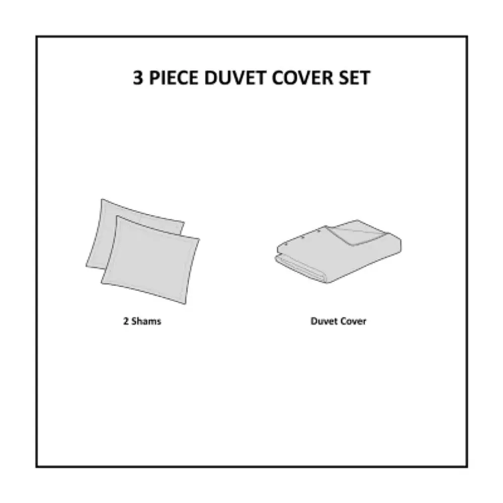 Madison Park Joelie 3-pc. Duvet Cover Set