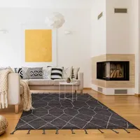 Couristan Machu Pichu Abstract Hand Knotted Indoor Rectangular Accent Rug