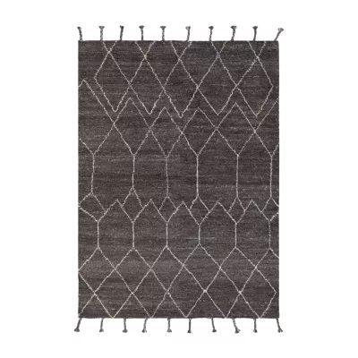 Couristan Machu Pichu Abstract Hand Knotted Indoor Rectangular Accent Rug