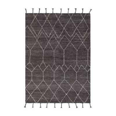 Couristan Machu Pichu Hand Knotted Rectangular Rugs & Floor Coverings Indoor Abstract Accent