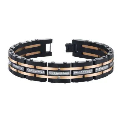 8 1/2 Inch Mens Stainless Steel 8 1/2 Inch Link Bracelet