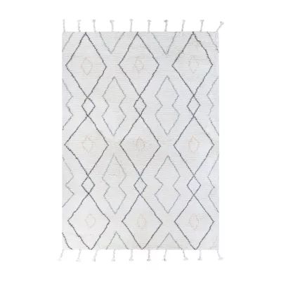 Couristan Sechin Abstract Hand Knotted Indoor Rectangular Accent Rug