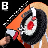 Black Series Axe Throwing Target Set