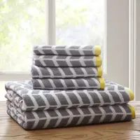 Intelligent Design Elle 6-pc. Reversible Bath Towel Set