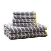 Intelligent Design Elle 6-pc. Reversible Bath Towel Set