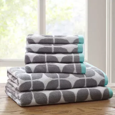 Intelligent Design Gwen 6-pc. Bath Towel Set