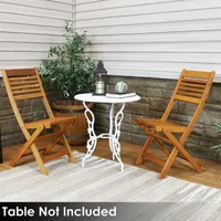 Casual 1 Pair Patio Dining Chair