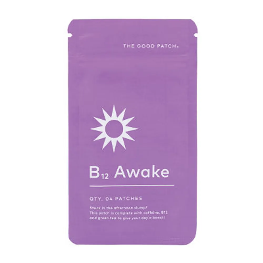 The Good Patch Plant Based B12 Awake Patch 4 Count Wearable Patches