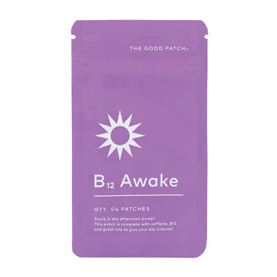 The Good Patch Plant Based B12 Awake Patch 4 Count