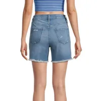 a.n.a Womens High Rise Denim Short