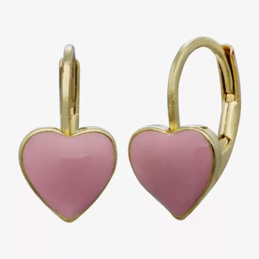 10K Gold Over Brass Heart 3-pc. Jewelry Set