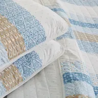 Linery Intricate Patchwork Design Reversible Quilt Set