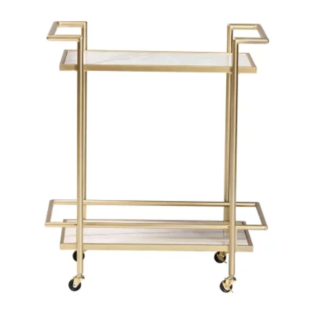 Louise Metal-Top Serving Carts