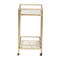 Louise Metal-Top Serving Carts