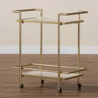 Louise Metal-Top Serving Carts