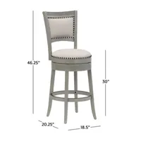 Lockefield Swivel Bar Stool