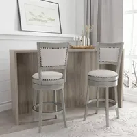 Lockefield Swivel Bar Stool