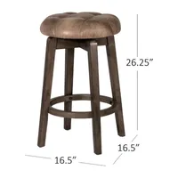 Odette Counter Height Swivel Bar Stool