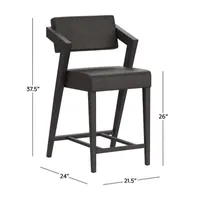 Snyder Counter Height Upholstered Bar Stool