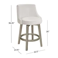 Stonebrooke Counter Height Swivel Bar Stool