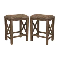 Willow 2-pc. Counter Height Bar Stool