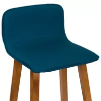 Bennett 2-pc. Counter Height Upholstered Bar Stool