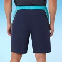 Reebok Mens Drawstring Waist Quick Dry Swim Trunks