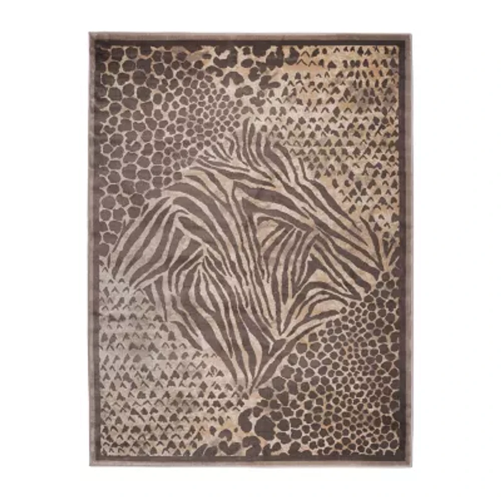 Garda Modern Animal Print Area Rug