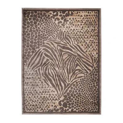 Garda Modern Animal Print Area Rug