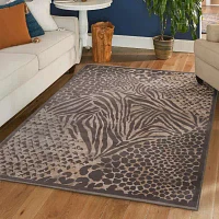 Garda Modern Animal Print Area Rug